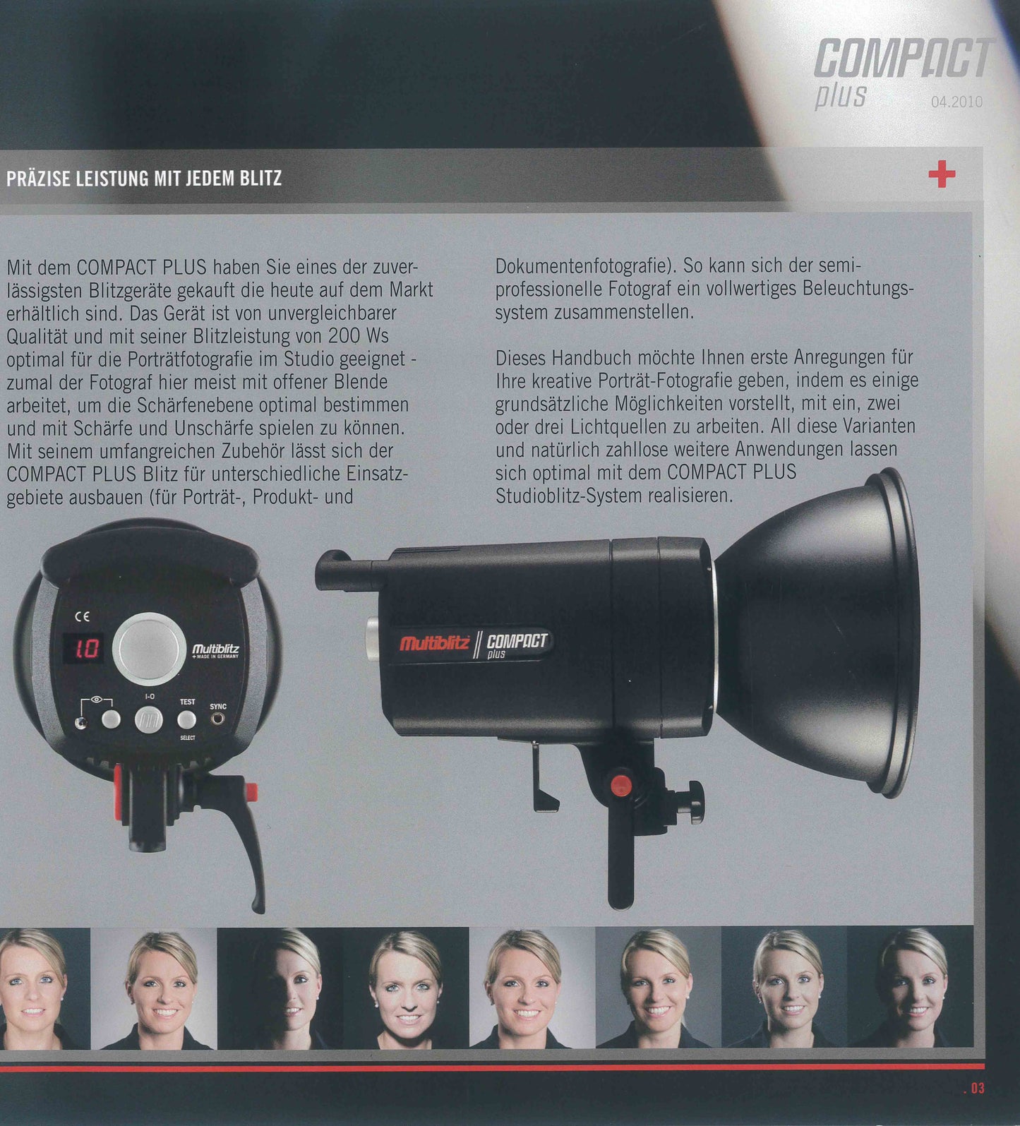 Multiblitz Studiolicht Compact Plus Set 200WS