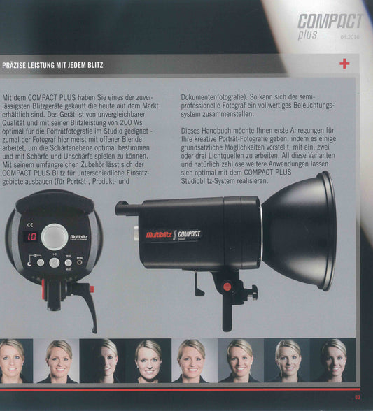 Multiblitz Studiolicht Compact Plus Set 200WS