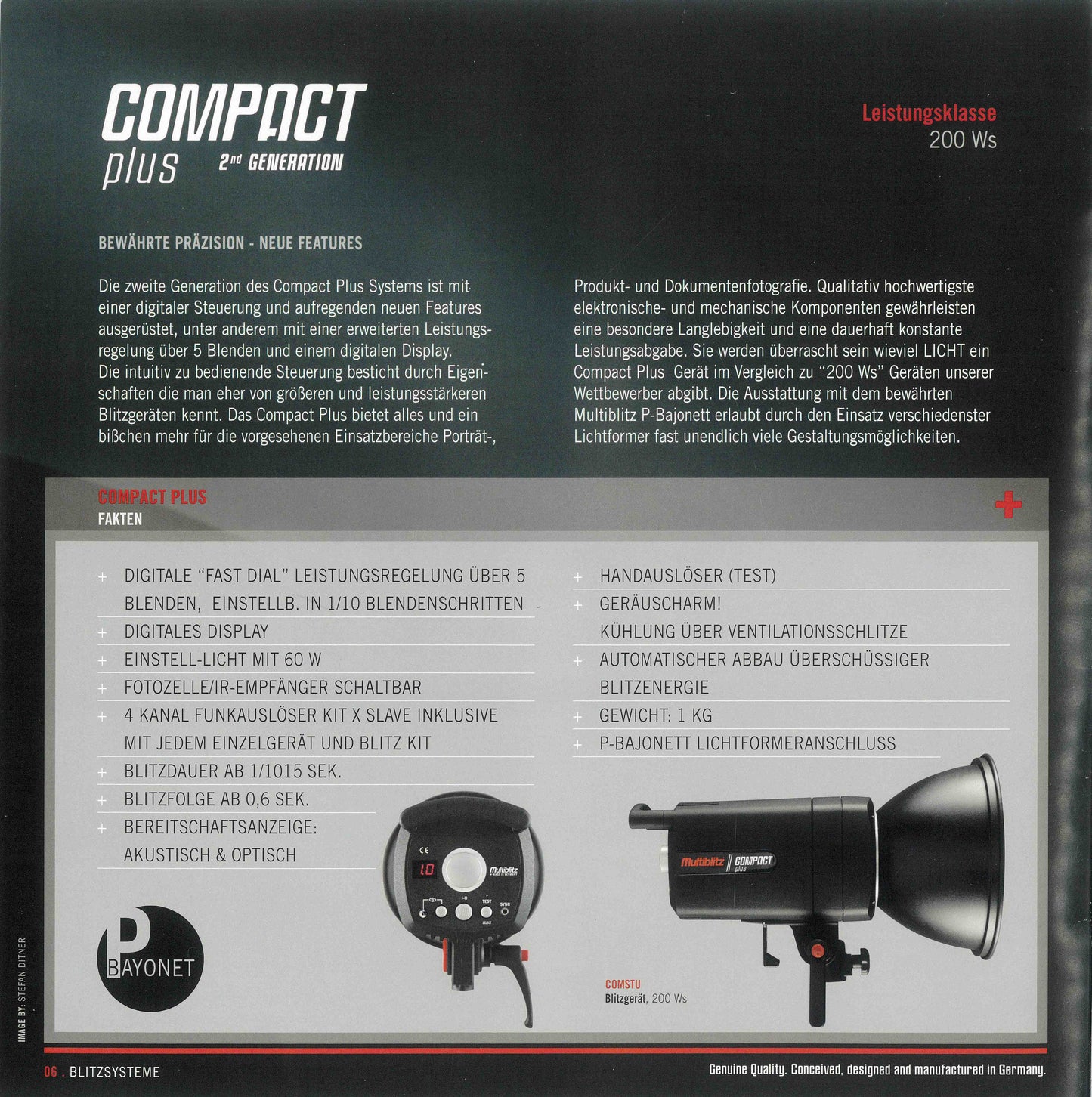 Multiblitz Studiolicht Compact Plus Set 200WS